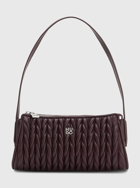 Малка чанта с преплетена текстура - 1