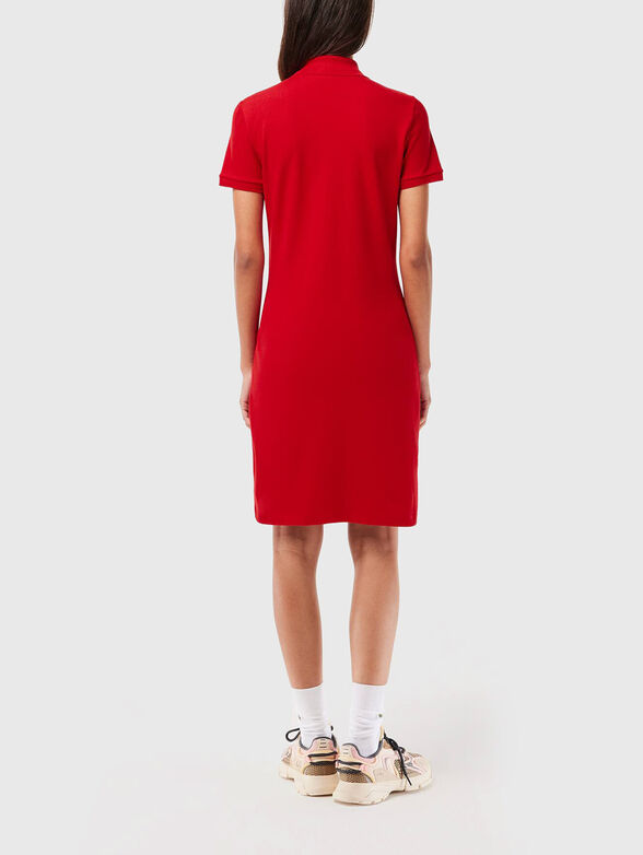 Piqué polo dress - 2