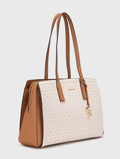 Bag with monogram logo print - 3
