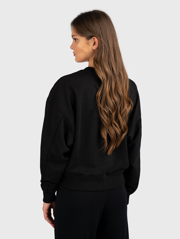 Cotton sweatshirt with accent logo - 2
