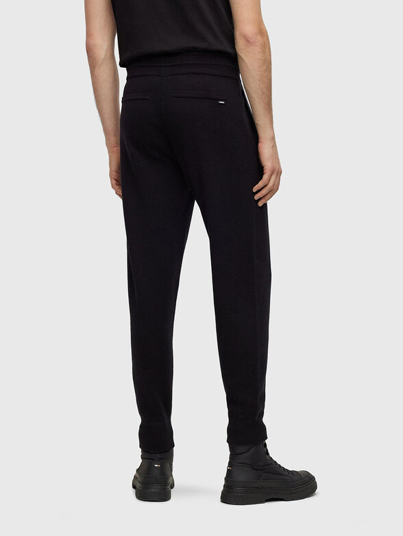 Tracksuit bottom in cotton and wool - 2
