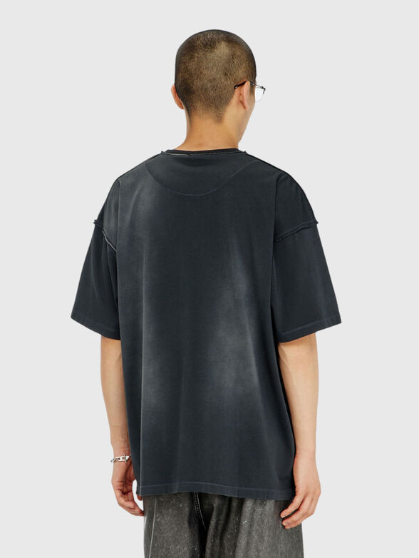 Cotton black t-shirt - 2