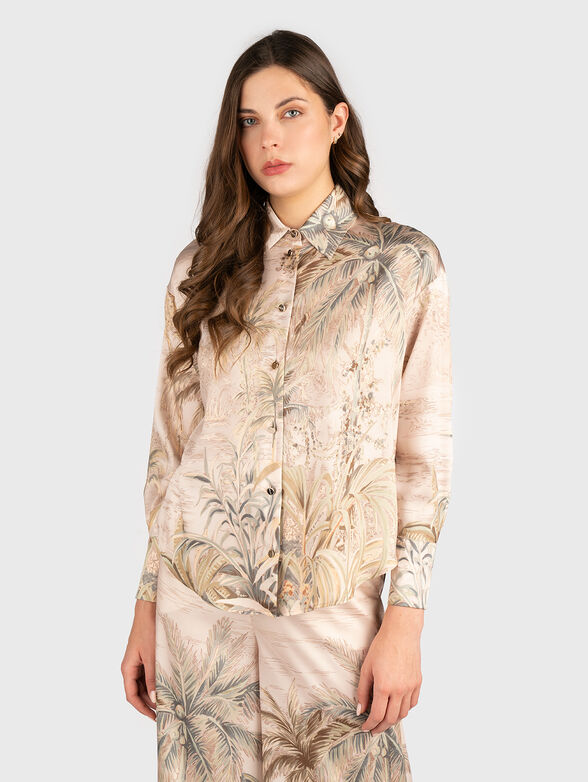 Long sleeve shirt with print - 0