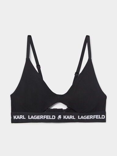 PEEPHOLE Bra with logo detail - 4