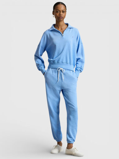 Sports trousers with elastic waist - 5