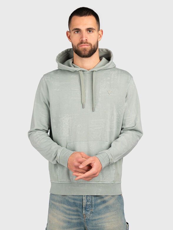 Hooded sweatshirt with logo - 1