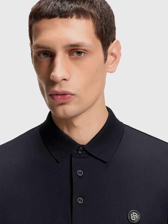 Short sleeved cotton polo shirt - 4