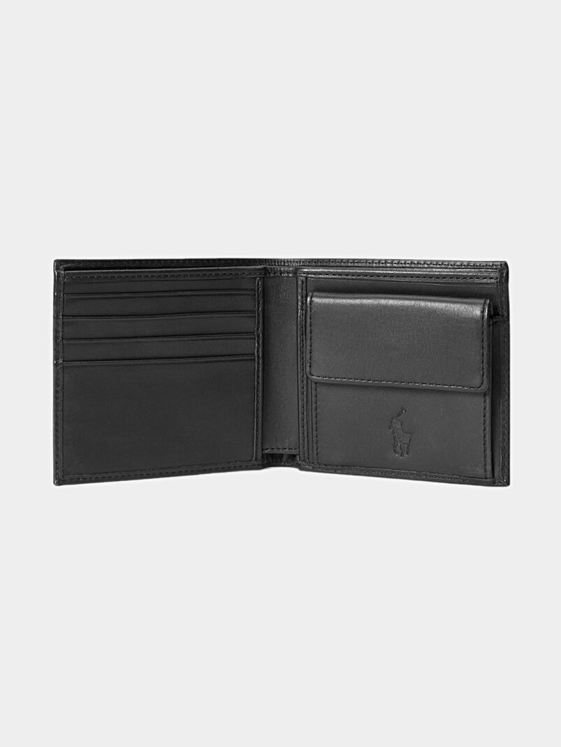 Wallet with logo inscription - 3