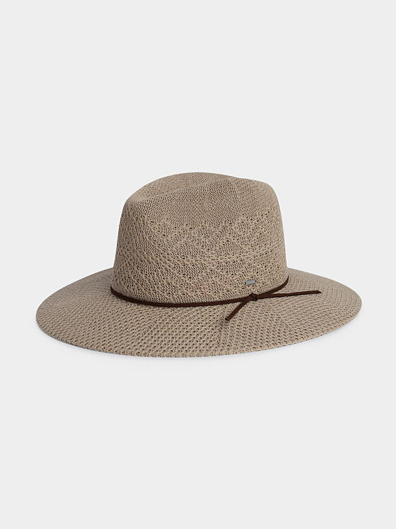 Плетена шапка BIANCA - 1