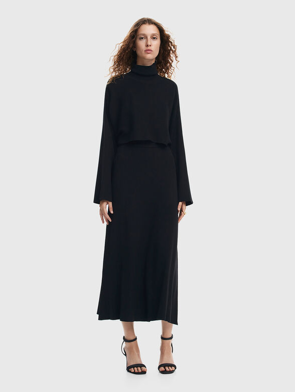 DIJON black dress 2 in 1 - 1
