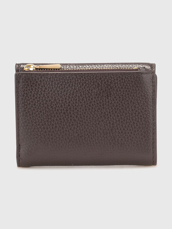 Leather wallet with logo detail - 2