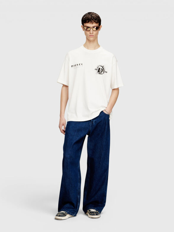 Black cotton T-shirt - 2