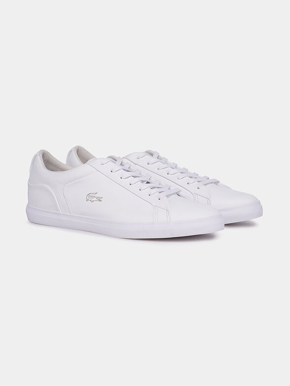 LEROND White leather sneakers - 2