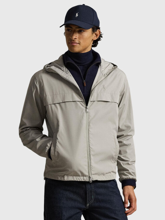 Яке с качулка и двоен цип - 1