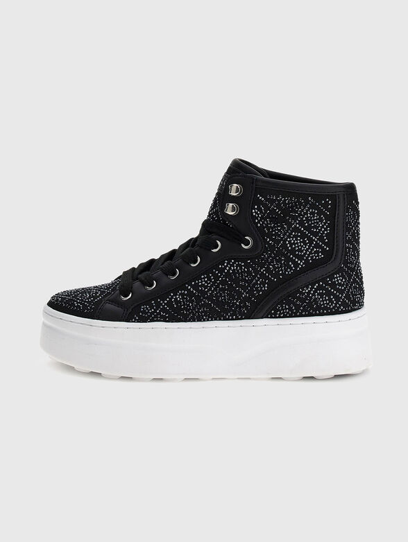 Shoes with rhinestones  - 0