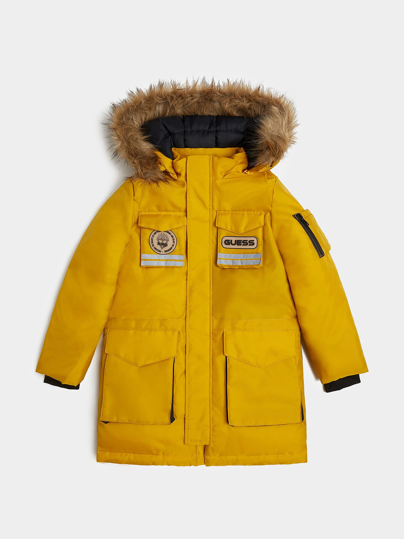 Guess yellow jacket new arrivals