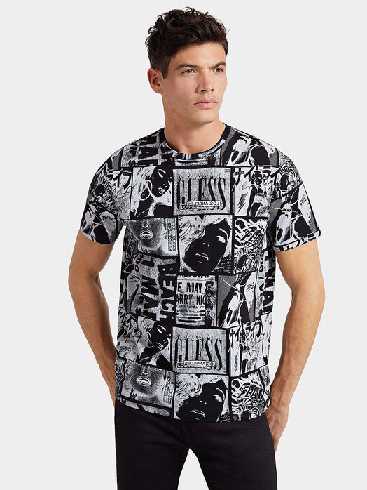 T-shirt with graphic print CITY RIOT