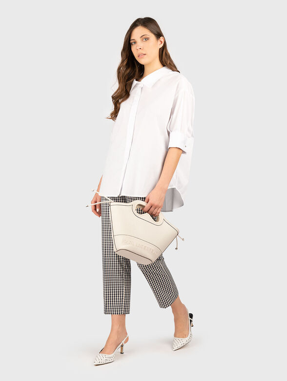 Straight trousers with high waist - 4