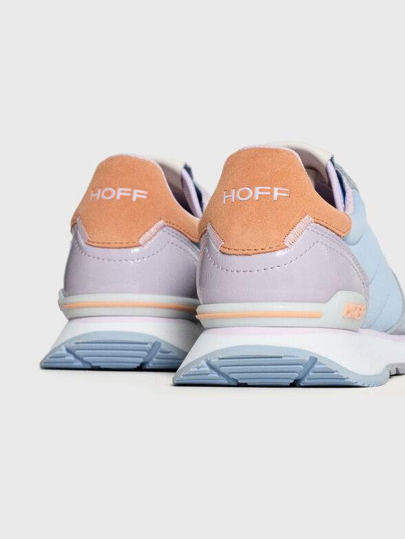 MYRA textile and suede sneakers - 3