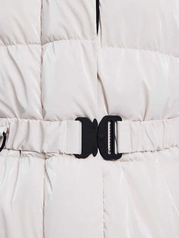 CINTURON padded long jacket - 6