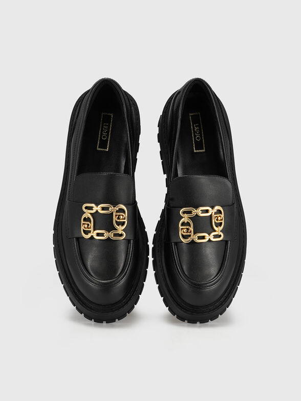 RUMI 34 leather loafers - 6