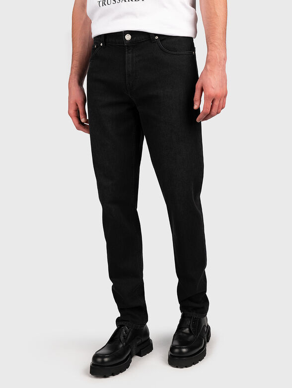 Black slim jeans - 1