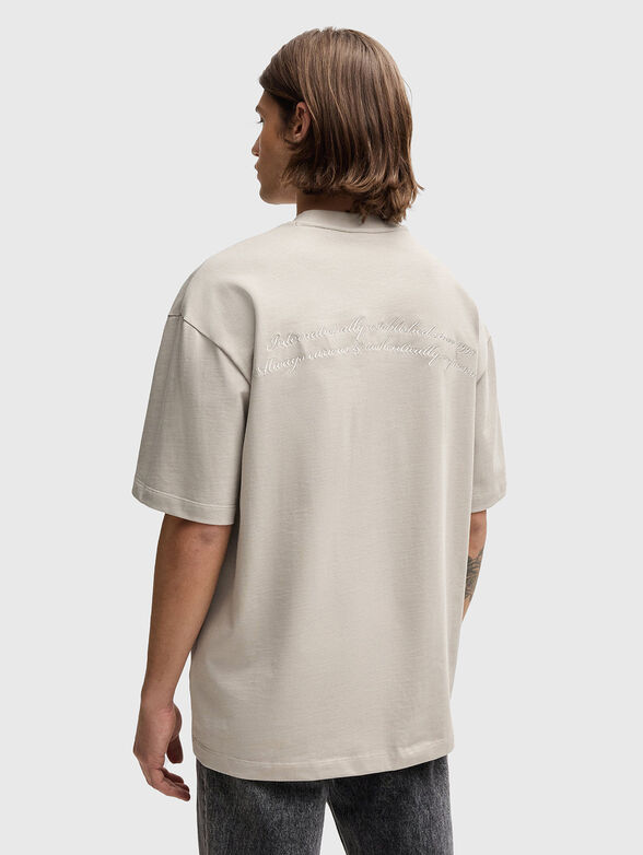 DEYTIMO black T-shirt with logo print - 3