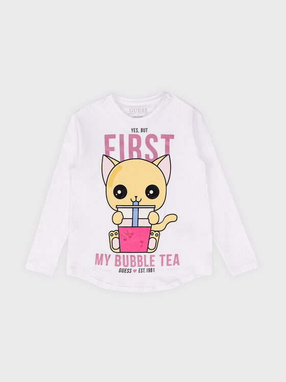 Blouse with print - 1