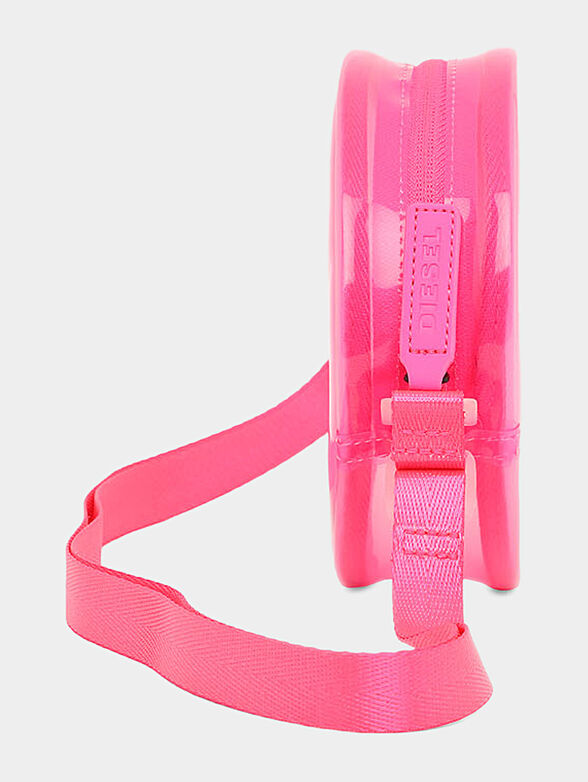 A small round pink bag - 6