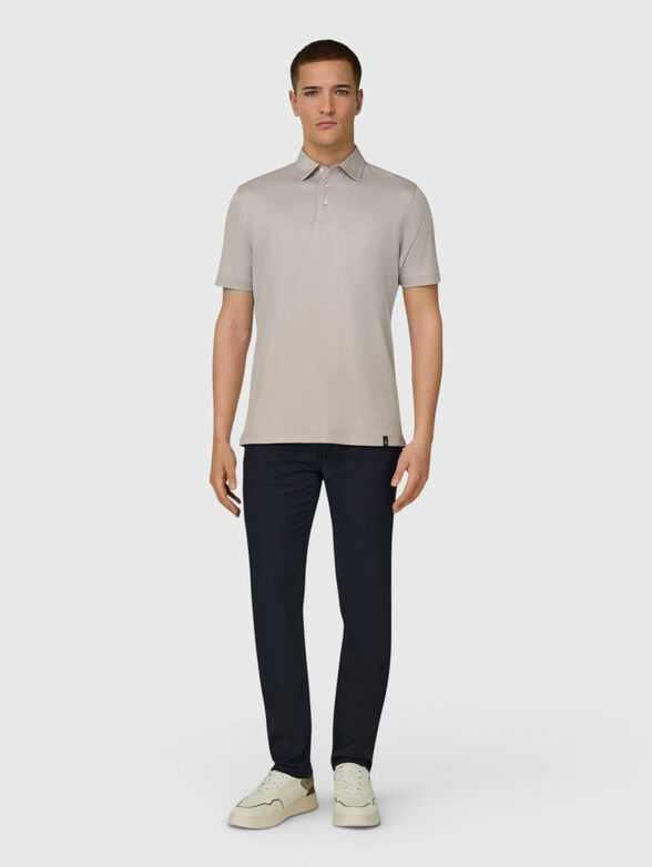 Polo shirt made from a silk and cotton blend - 2