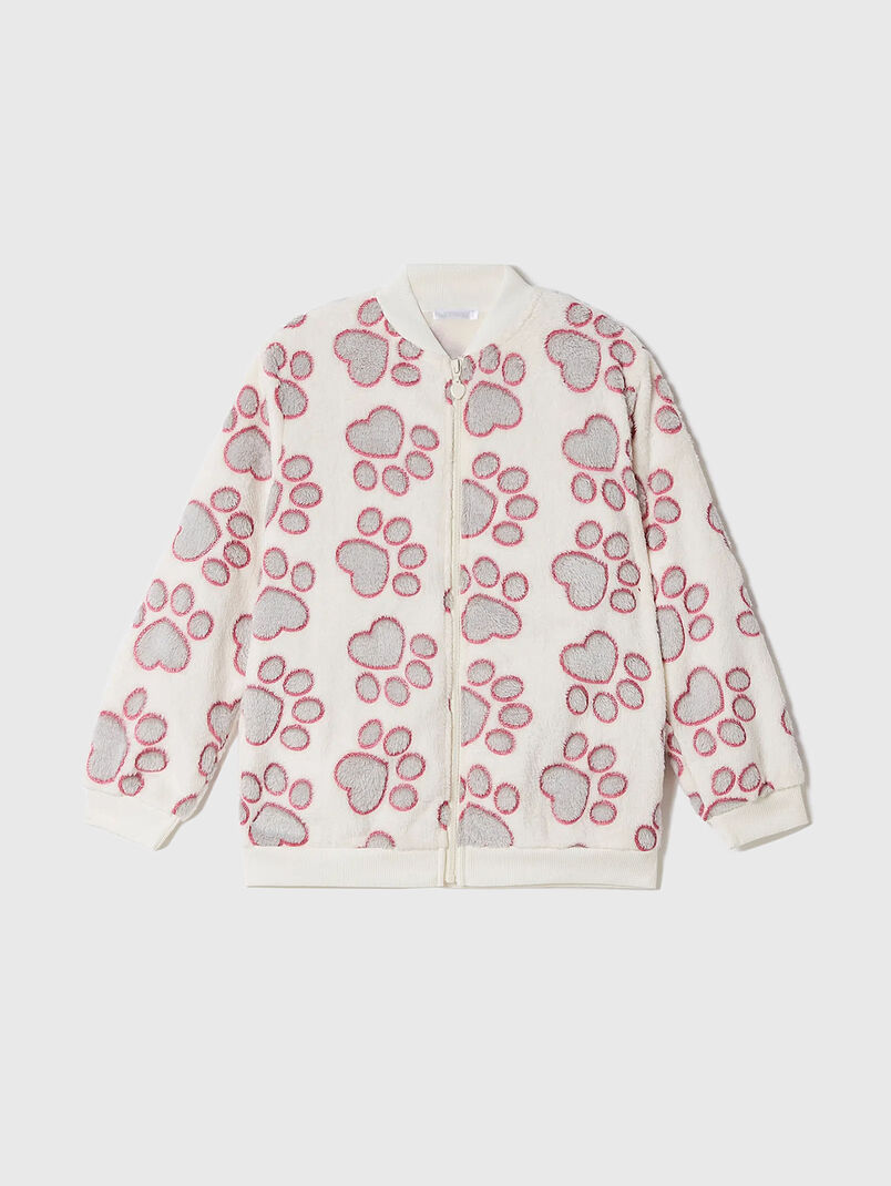 TRES CHIC home sweatshirt with animal motifs - 3