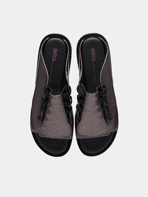 ULITSA Glitter slides - 4