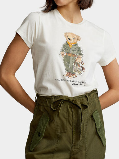 T-shirt with Polo Bear print - 4