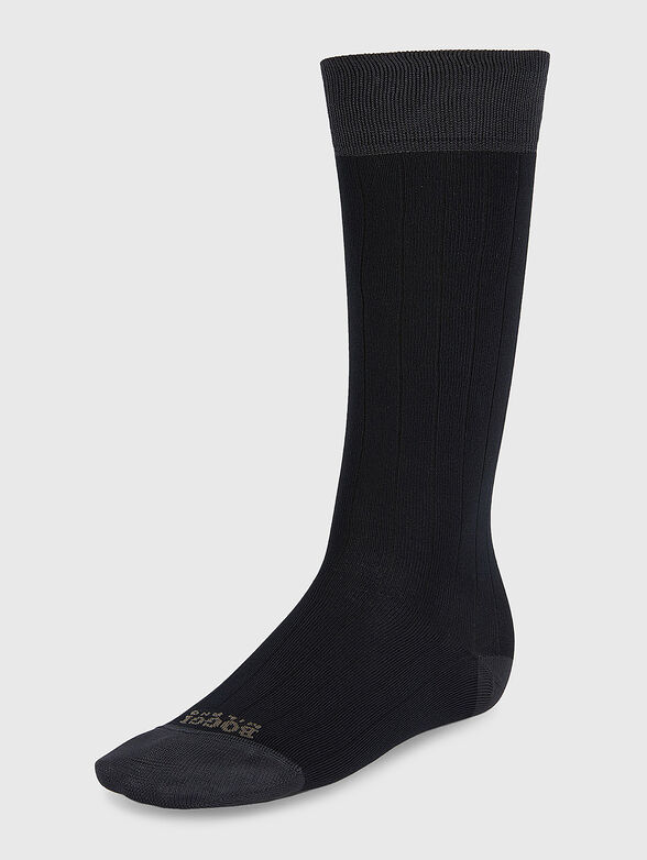 Long socks with logo  - 1