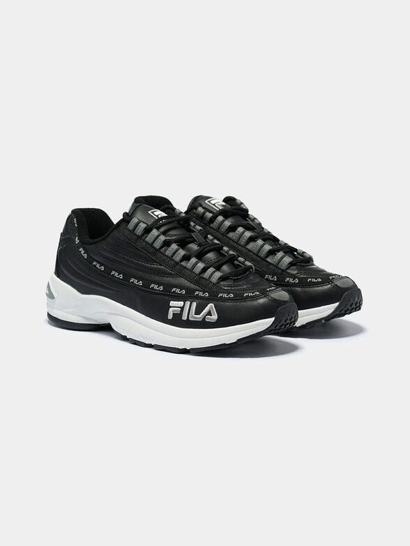 DRAGSTER 97 Black sneakers with logo details - 2
