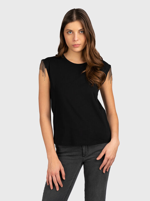 T-shirt with accent detail