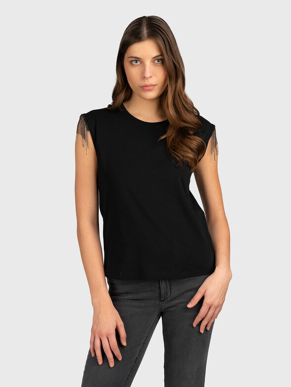 T-shirt with accent detail - 1