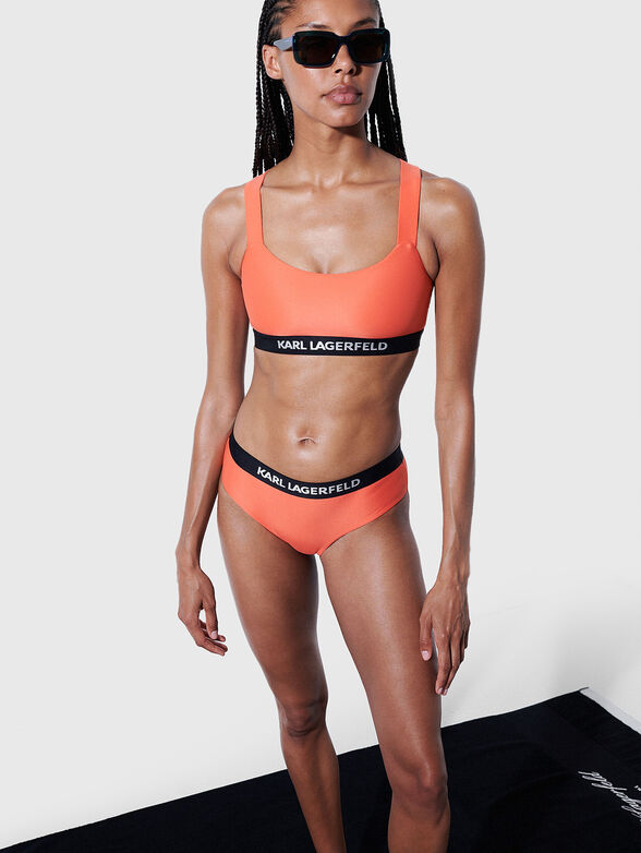Bikini bottom with branded elastic - 4