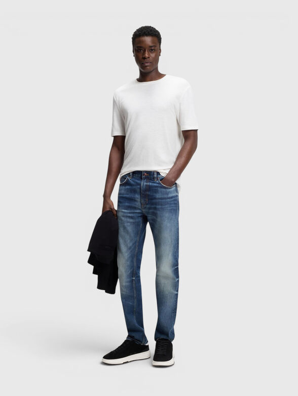 Linen-blend T-shirt  - 2
