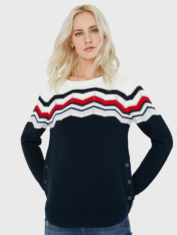 HUDSON Sweater in dark blue - 1