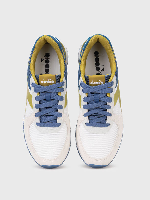 FENICE sports shoes with suede details - 6