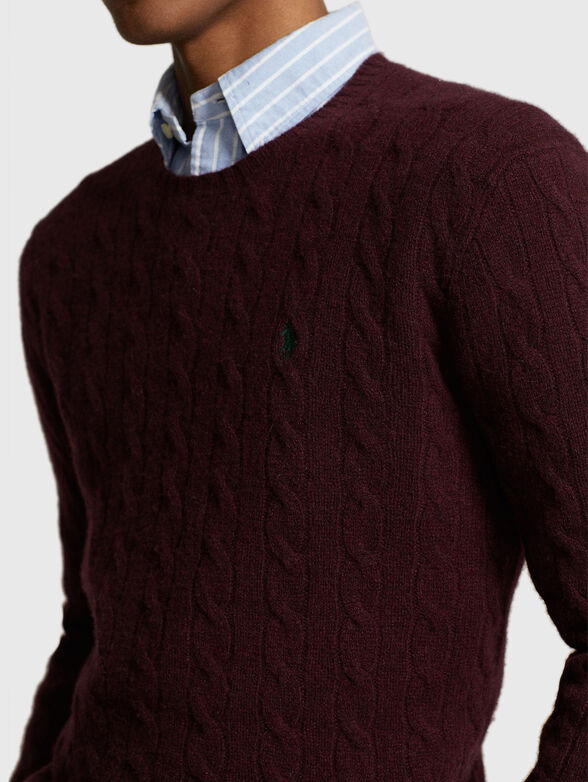 Round neck sweater - 4