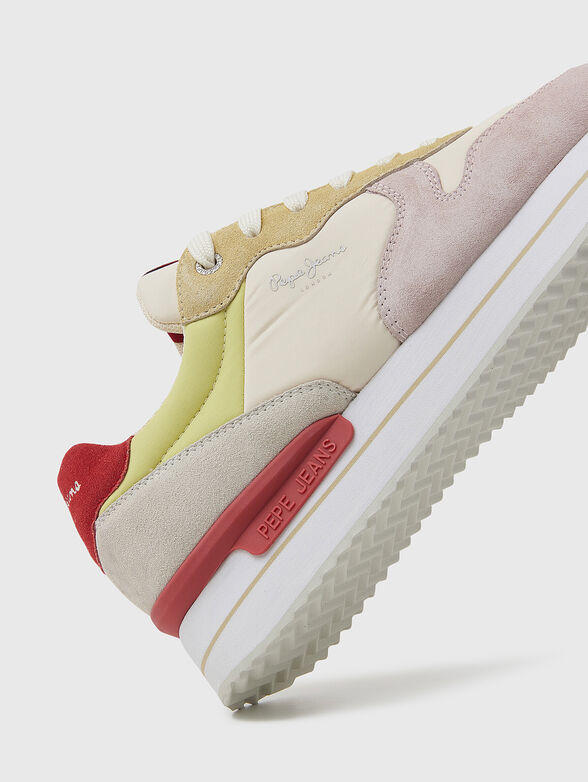 RUSPER SWEET sports shoes with suede inserts - 4