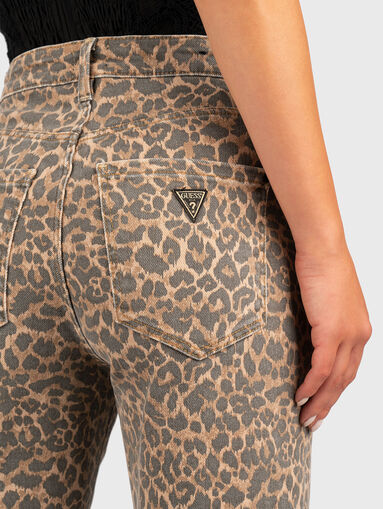 Animal print jeans - 3