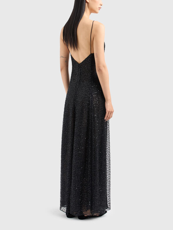 Maxi dress with sequins - 2