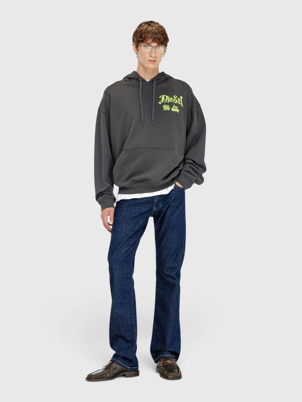 Printed cotton sweatshirt - 2