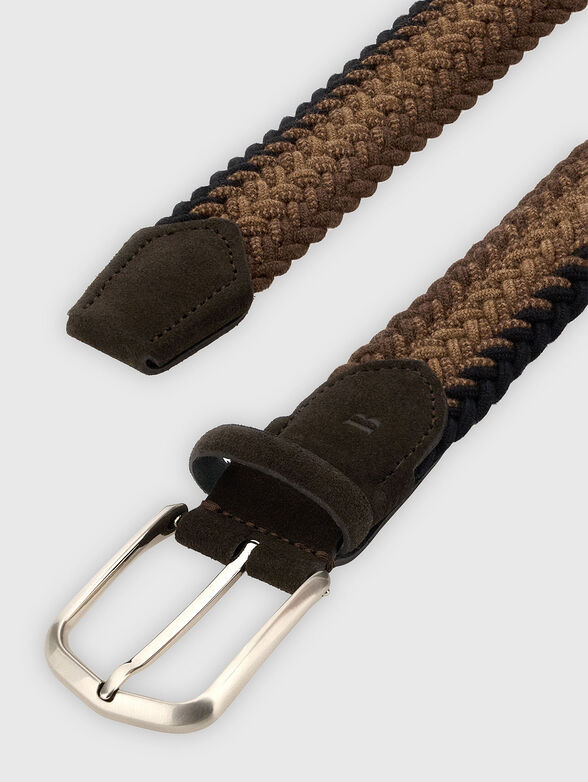 Braided belt made of wool blend  - 2