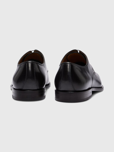 Elegant black leather shoes - 4