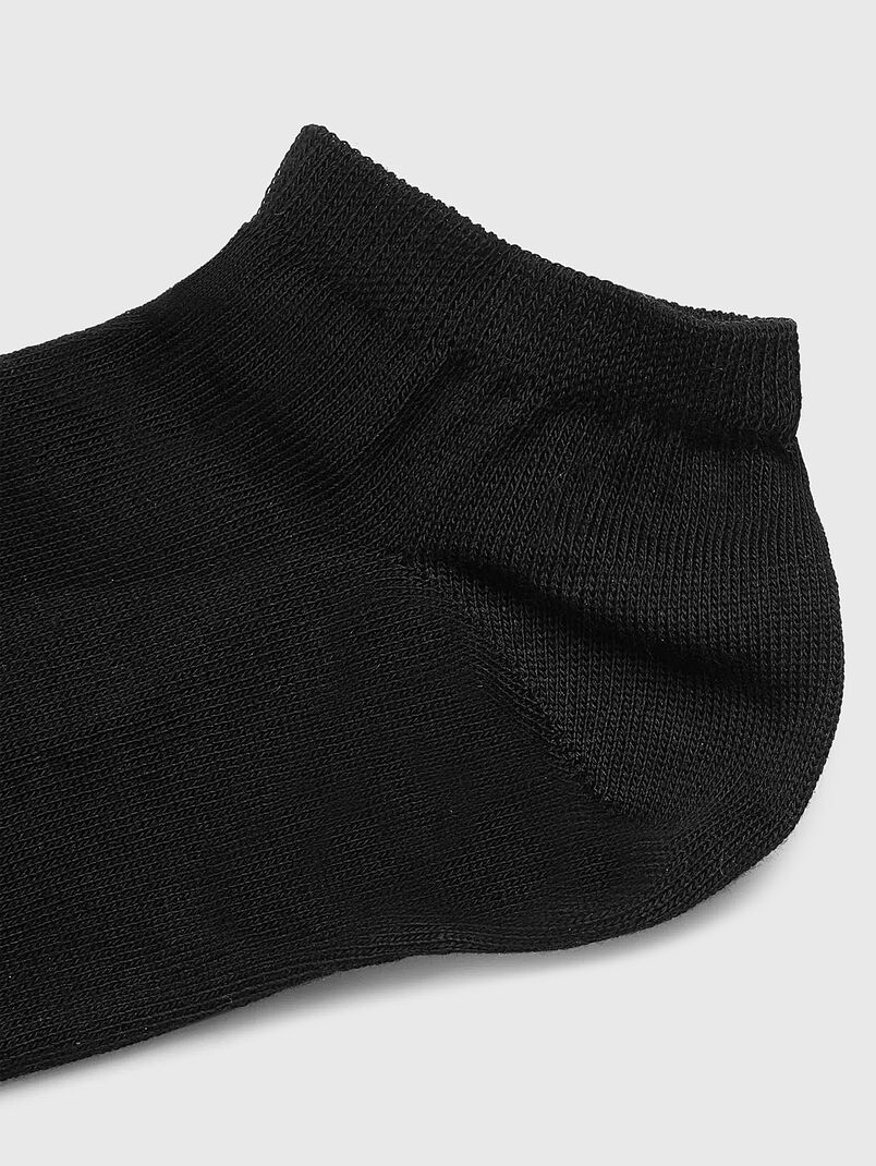 EASY LIVING set of three pairs of black socks - 3