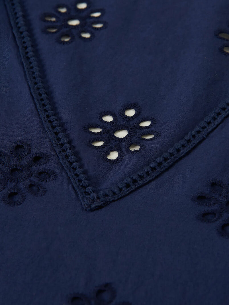 SUMMER GLAM kaftan in blue color - 3